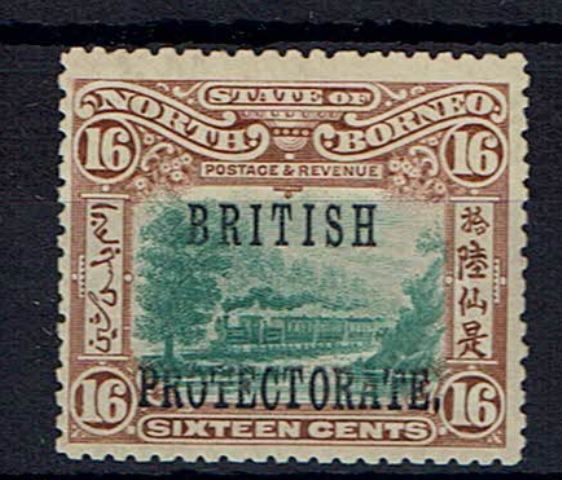 Image of North Borneo/Sabah SG 136b VLMM British Commonwealth Stamp